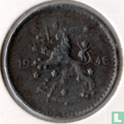 Finlande 1 markka 1946 - Image 1