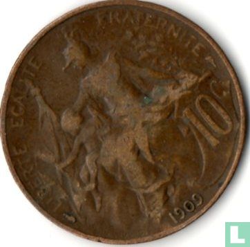 France 10 centimes 1909 - Image 1