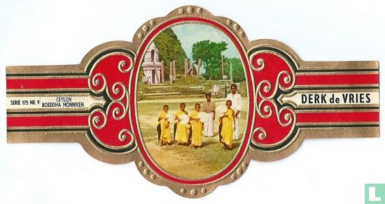 Ceylon Boeddha Monniken - Afbeelding 1