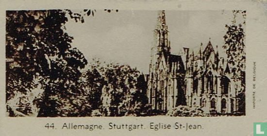 Duitschland, Stuttgart, St. Jan's kerk - Image 1