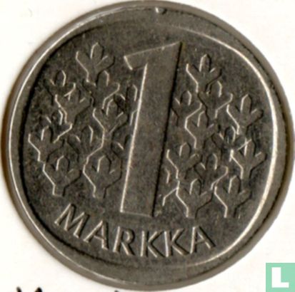 Finnland 1 Markka 1985 - Bild 2