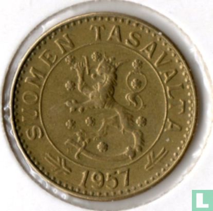 Finlande 20 markkaa 1957 - Image 1