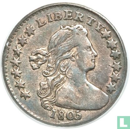 États-Unis ½ dime 1805 - Image 1