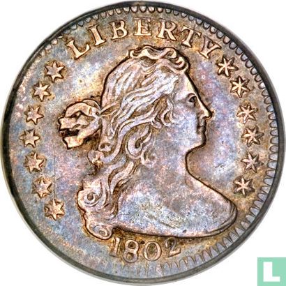 États-Unis ½ dime 1802 - Image 1