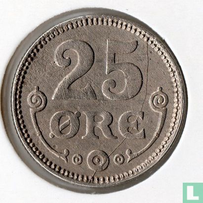 Dänemark 25 Øre 1920 - Bild 2