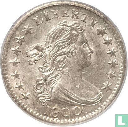 États-Unis ½ dime 1800 - Image 1