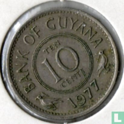 Guyana 10 cents 1977 - Afbeelding 1