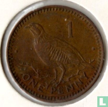 Gibraltar 1 penny 1988 (AB) - Afbeelding 2
