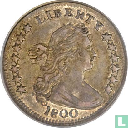 États-Unis ½ dime 1800 (LIBEKTY) - Image 1