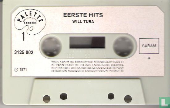 Will Tura No.1-Eerste hits - Image 3
