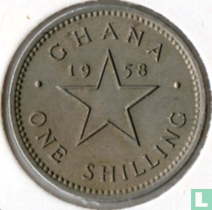 Ghana 1 Shilling 1958 - Bild 1