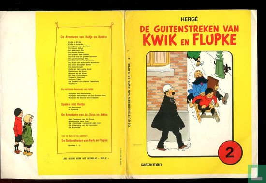 De guitenstreken van Kwik en Flupke 2 - Afbeelding 1