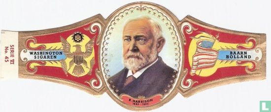 B. Harrison 1889-1893 - Image 1