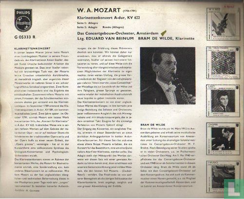 Mozart klarinettenkozert a-dur. kv 622 - Afbeelding 2