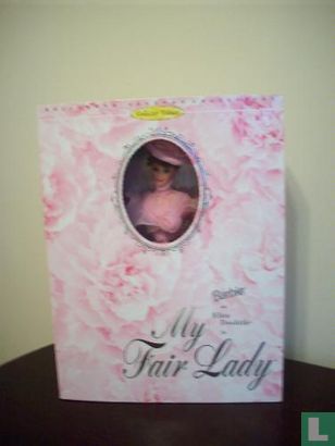 Barbie As Eliza Doolittle in My Fair Lady Dressed in Pink Organza Gown - Image 2