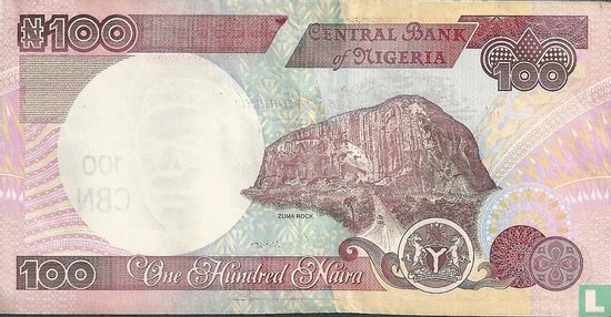 Nigeria 100 Naira 2005 - Afbeelding 2
