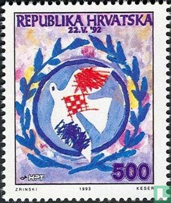 Lidmaatschap Kroatië van de V.N.