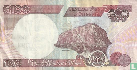 Nigeria 100 Naira 2008 - Afbeelding 2
