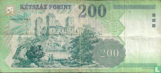 Hongrie 200 Forint 2002 - Image 2