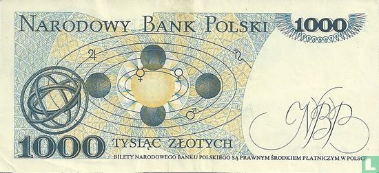 Polen 1.000 Zlotych 1975 - Bild 2