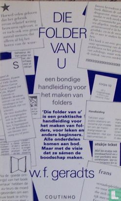 Die folder van u - Afbeelding 1