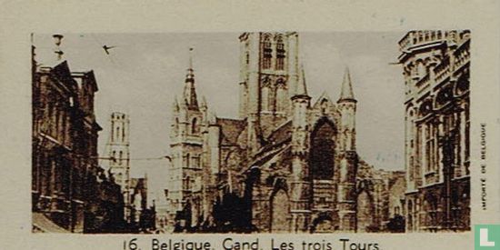 België, Gent, De drie Torens - Image 1