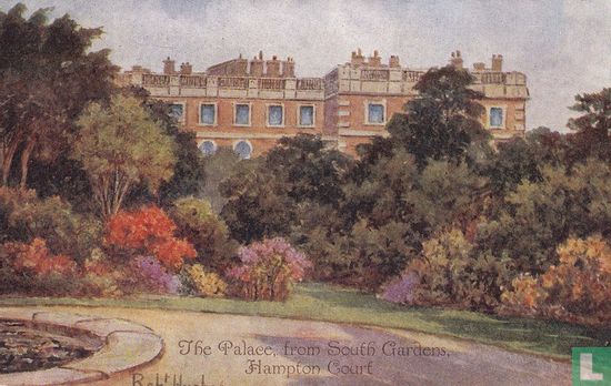 The Palace, from South Gardens, Hampton Court