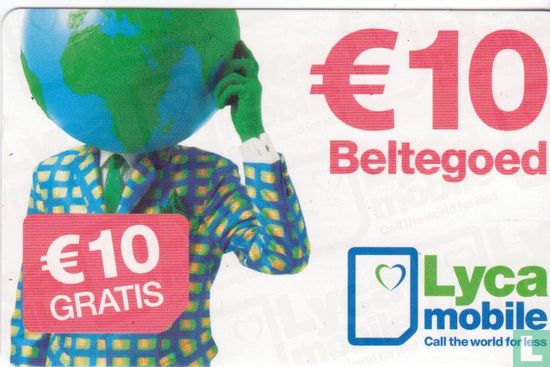 Lyca mobile € 10 Beltegoed - Lyca mobile - LastDodo