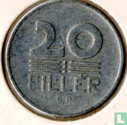 Hongrie 20 fillér 1955 - Image 2