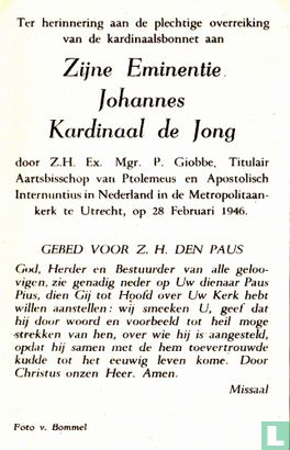 Kardinaalsverheffing Johannes de Jong - Bild 2