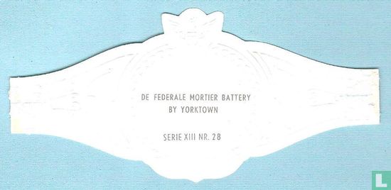 De federale mortier battery bij Yorktown - Afbeelding 2