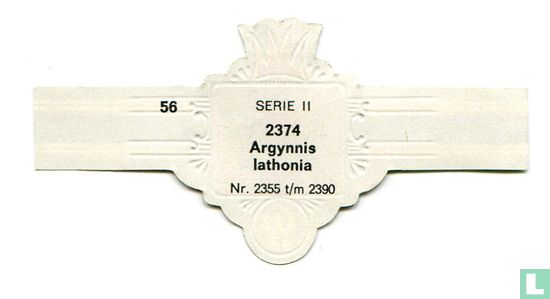 Argynnis lathonia - Afbeelding 2