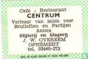 Cafe Rest. Centrum - J.W.Overeem - Image 1