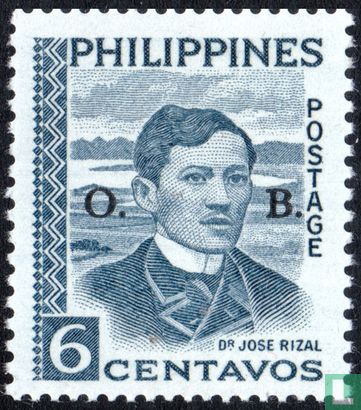 Famous persons, with overprint