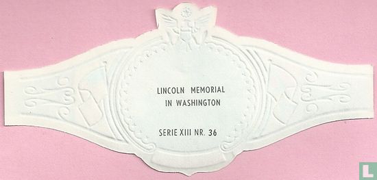 Lincoln memorial in Washington - Afbeelding 2
