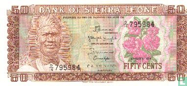 Sierra Leone 50 Cents 1984 - Bild 1