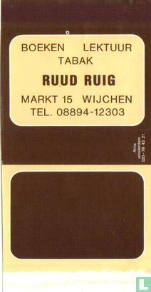 Boeken Lektuur Tabak Ruud Ruig - Wijchen
