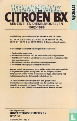 Vraagbaak Citroën BX 1981-1986 - Afbeelding 2