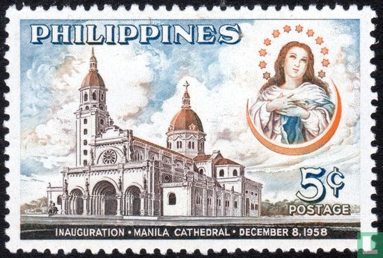 Inauguration cathédrale de Manille