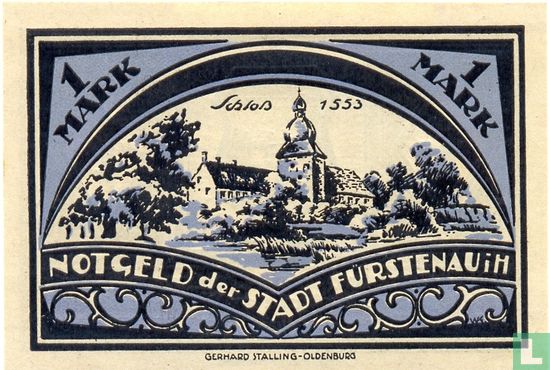 Fürstenau, Stadt - 1 Mark 1921 - Afbeelding 1