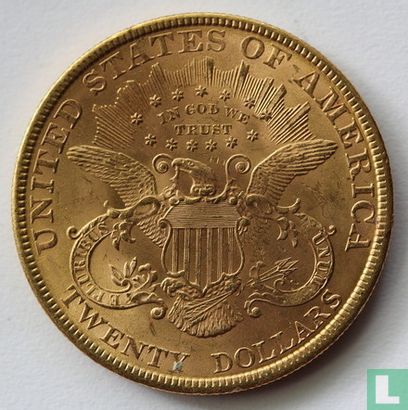 United States 20 dollars 1900 (without S) - Image 2