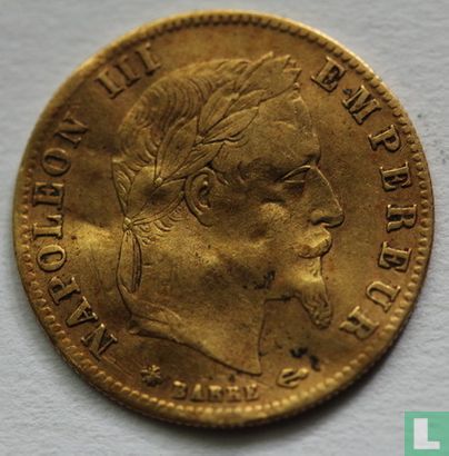 Frankrijk 5 francs 1862 (A - goud) - Afbeelding 2