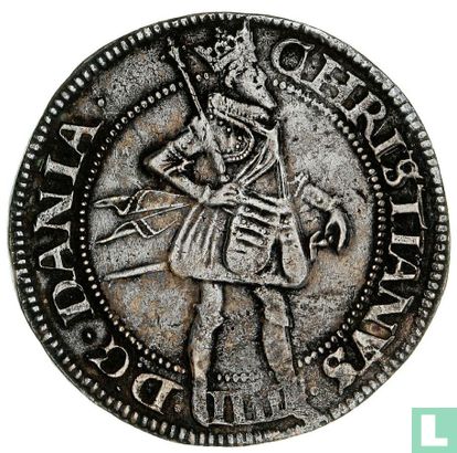 Denemarken 1 krone 1621 (vogel) - Afbeelding 2