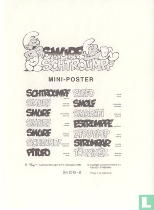 De Smurfen - Mini-poster - Afbeelding 2