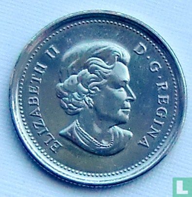 Kanada 25 Cent 2011 (ungefärbte) "Wood Bison" - Bild 2
