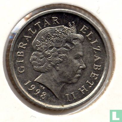 Gibraltar 5 pence 1998 - Afbeelding 1