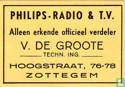 Philips- Radio V. De Groote