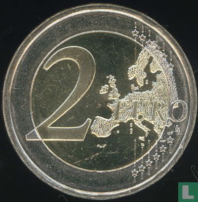 Finland 2 euro 2011 (groene balk) "200 Years of Finland National Bank" - Afbeelding 2