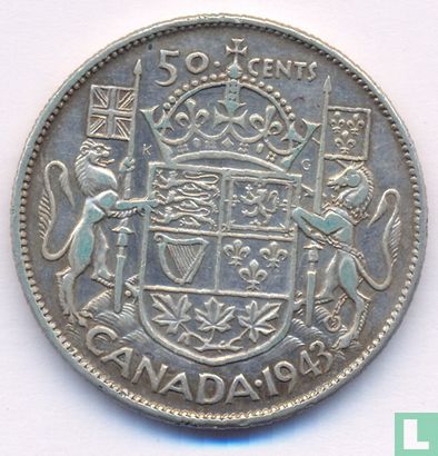 Kanada 50 Cent 1943 - Bild 1