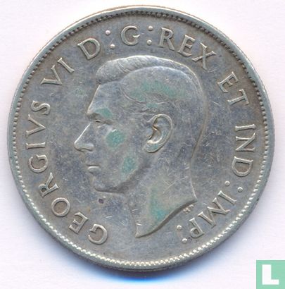 Canada 50 cents 1943 - Afbeelding 2